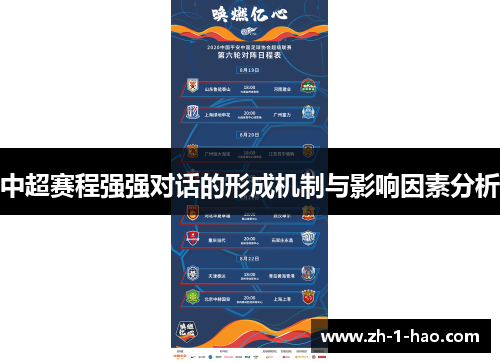 中超赛程强强对话的形成机制与影响因素分析